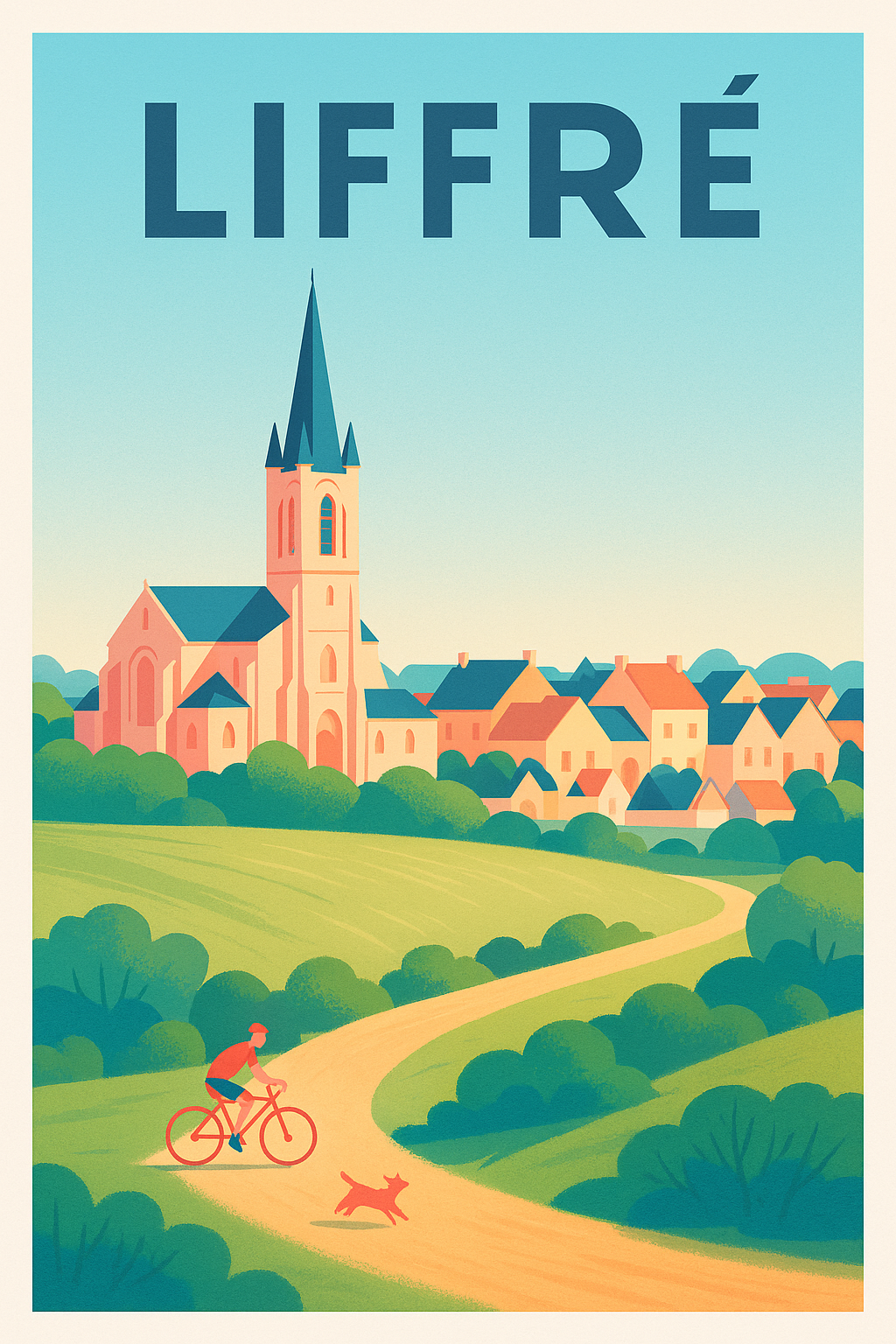 Affiche de Liffré - Charme bucolique et sérénité à la campagne