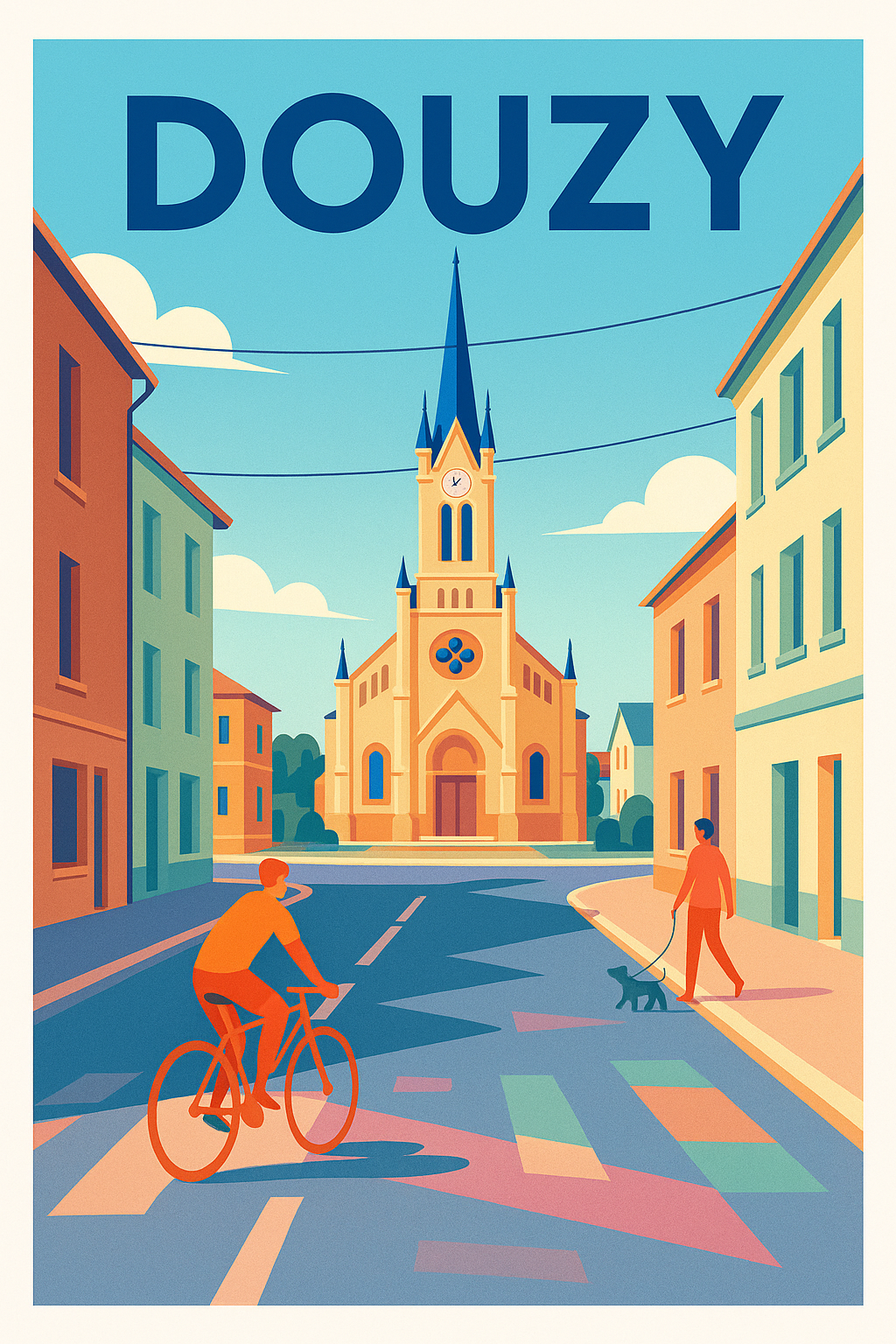 Affiche de Douzy - Charme tranquille au cœur de la ville