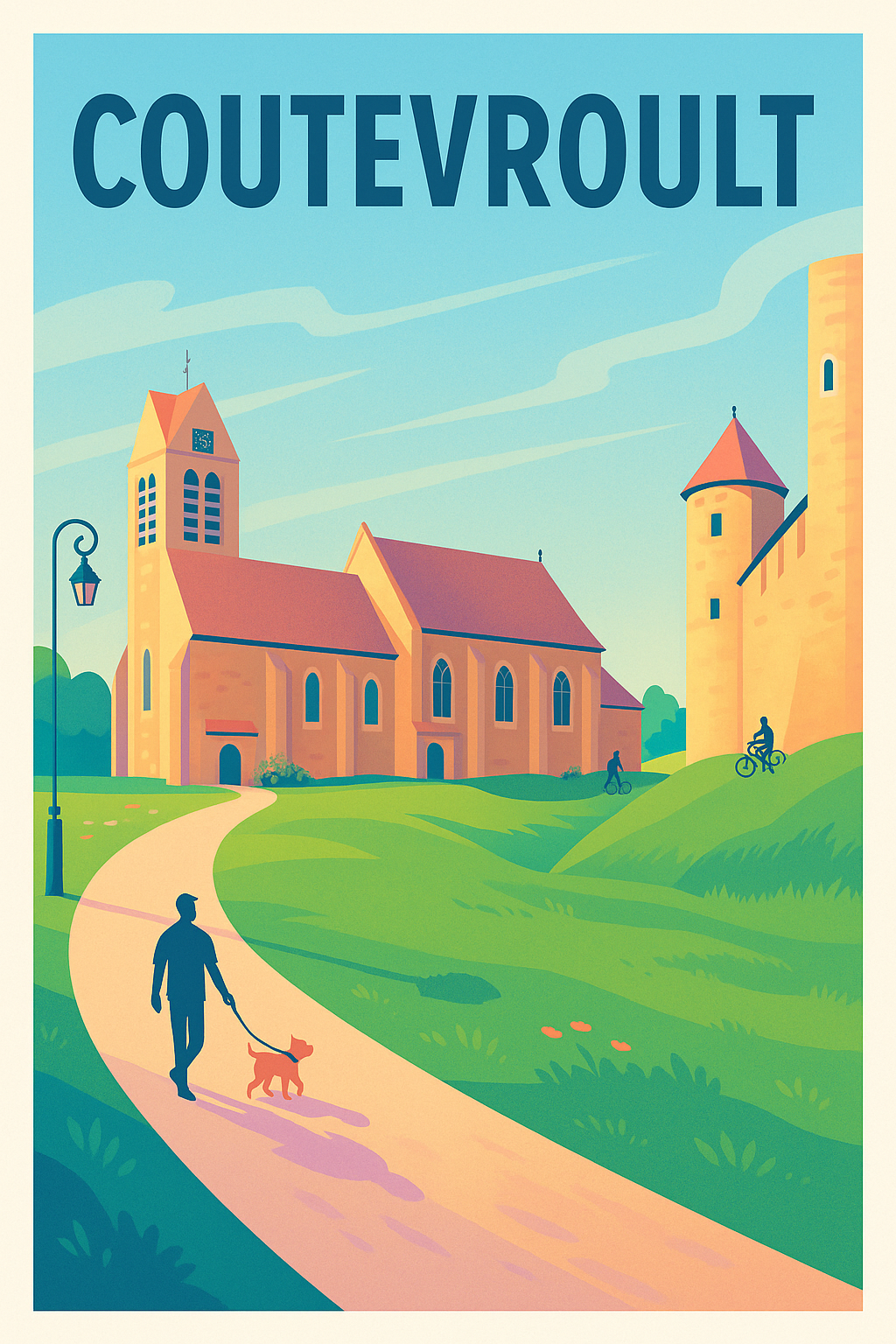 Affiche de Coutevroult - Promenade bucolique au cœur de la campagne