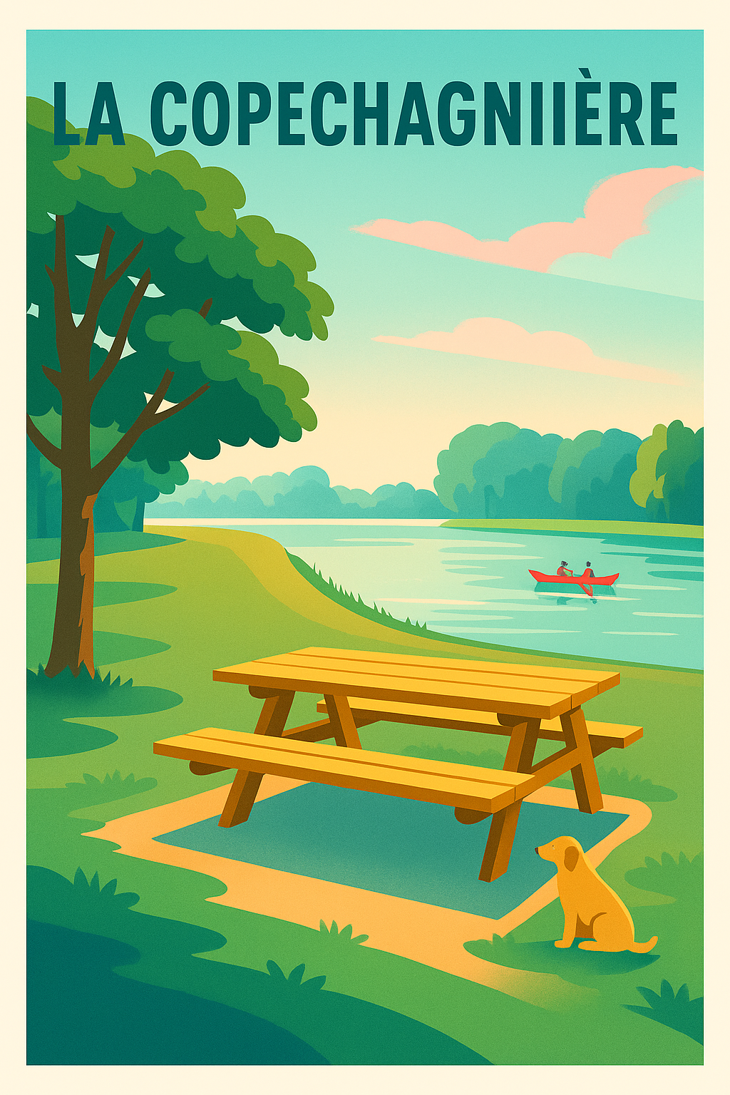 Affiche de La Copechagnière - Havre de paix au bord de l'eau