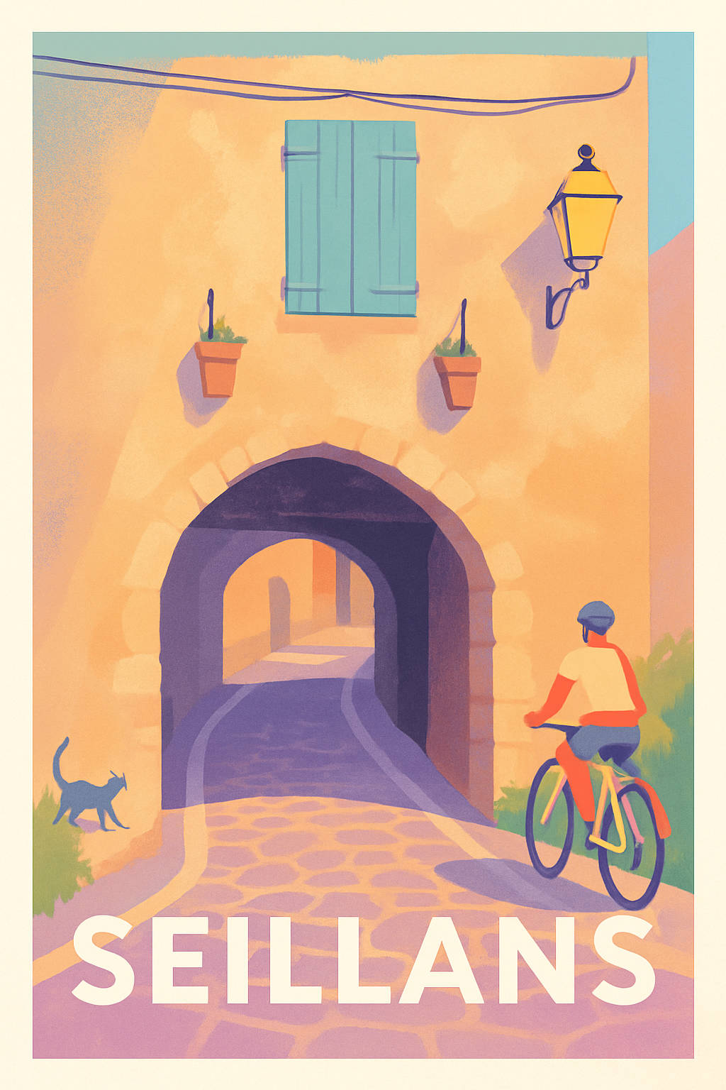 Affiche de Seillans - Charme et douceur d’un village provençal