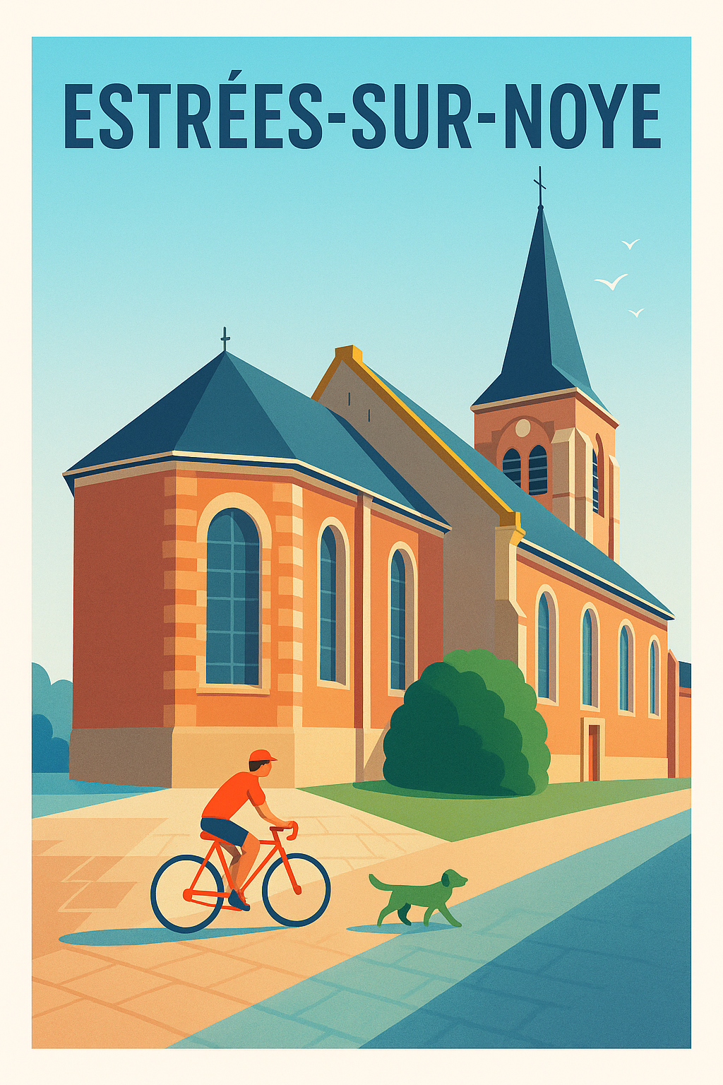 Affiche de Estrées-sur-Noye - Charme paisible et convivial