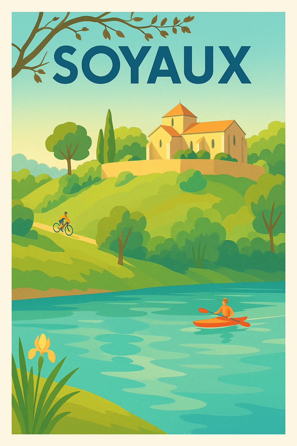 Affiche de Soyaux - Escapade nature au fil de l'eau