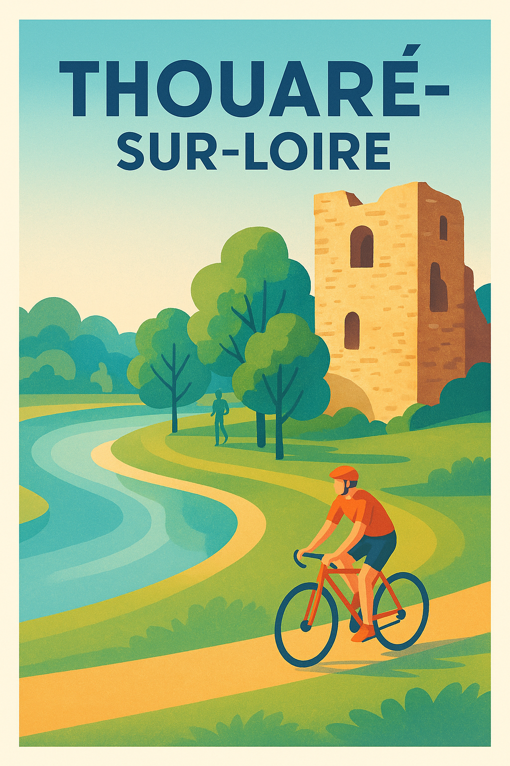 Affiche de Thouaré-sur-Loire - Évasion au fil de l'eau