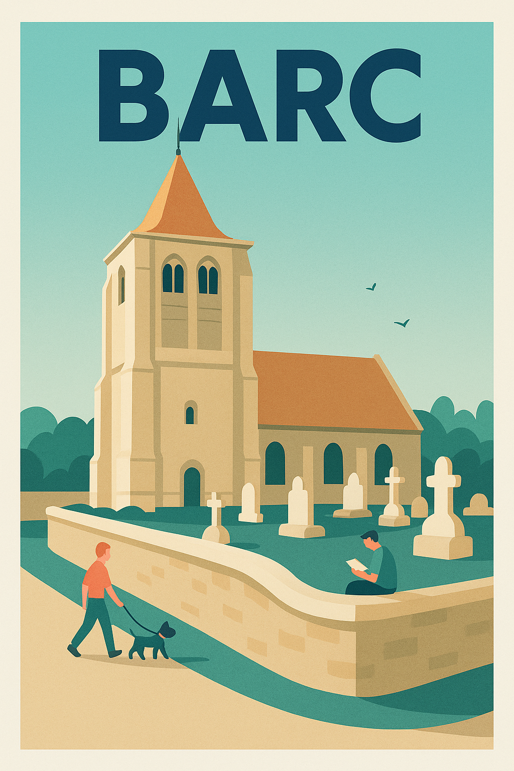 Affiche de Barc - Tranquillité au cœur du village