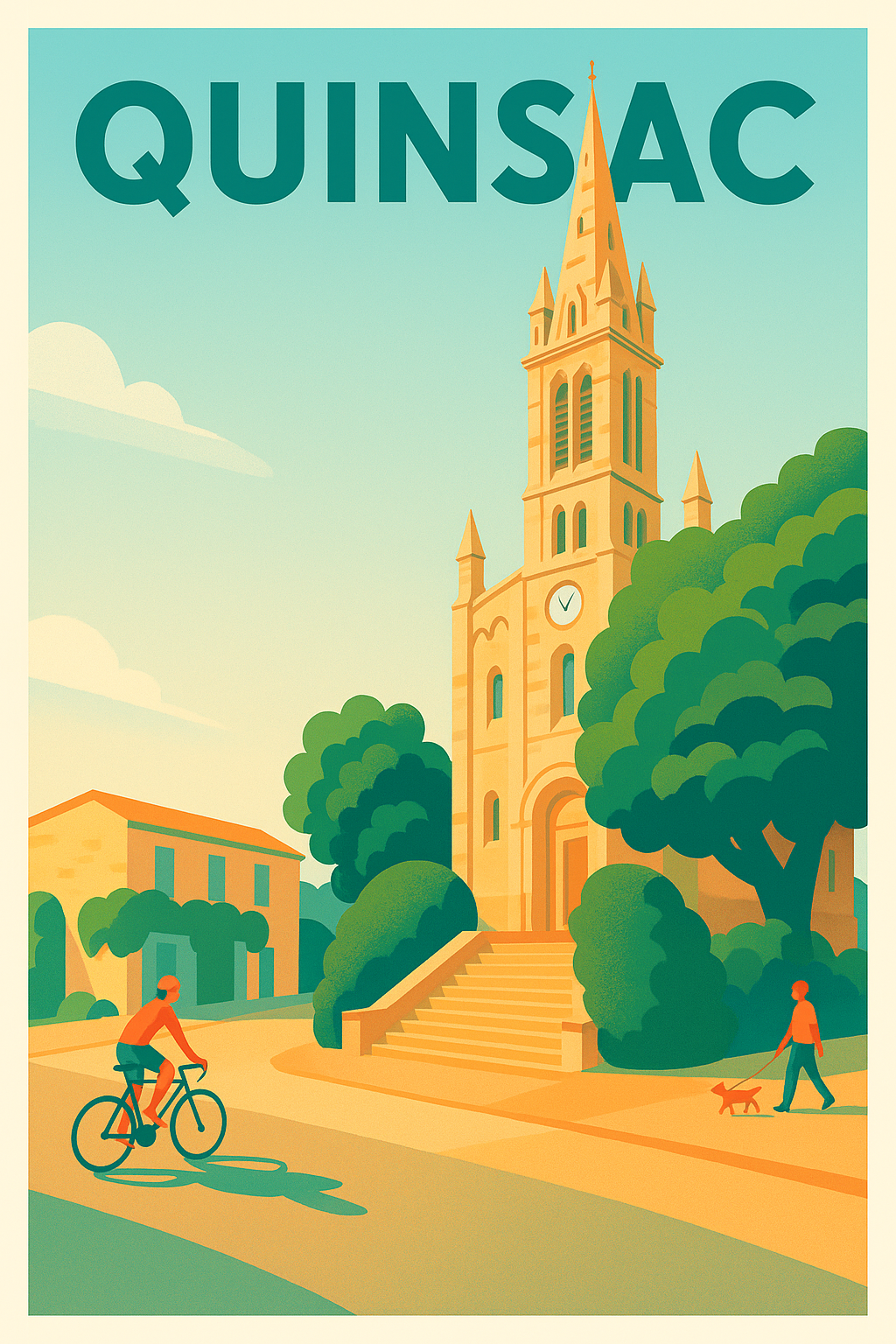 Affiche de Quinsac - Charme paisible au cœur du village