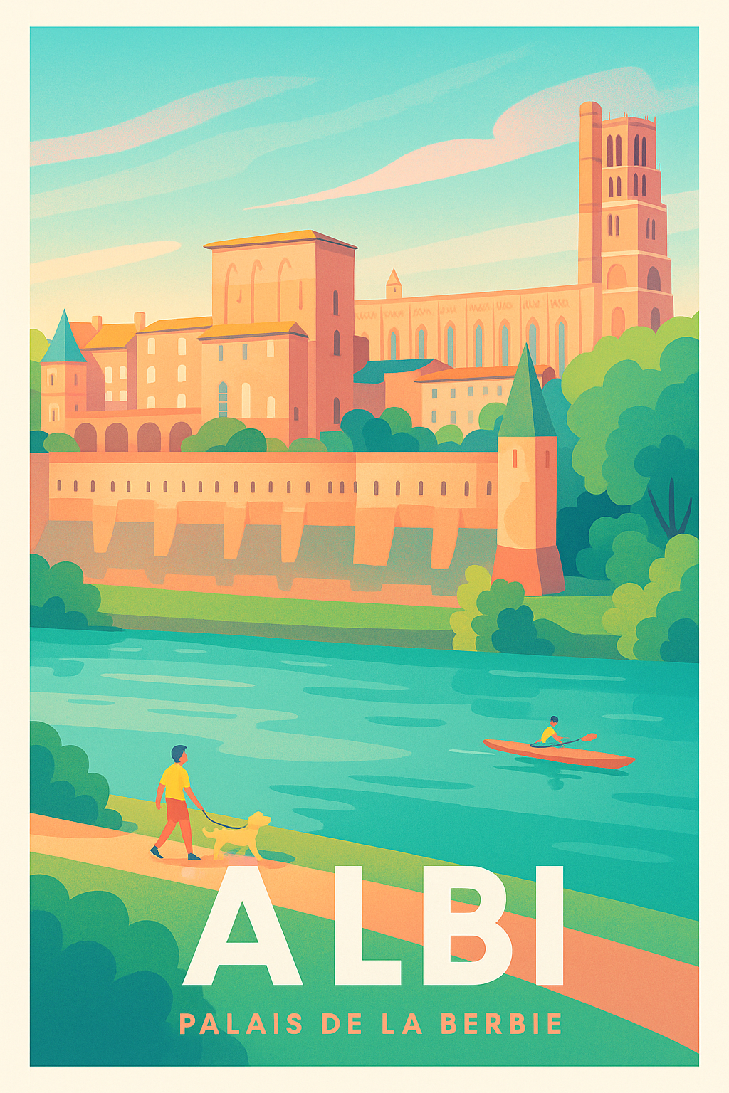 Affiche Albi - Douceur d’un été au Palais de la Berbie
