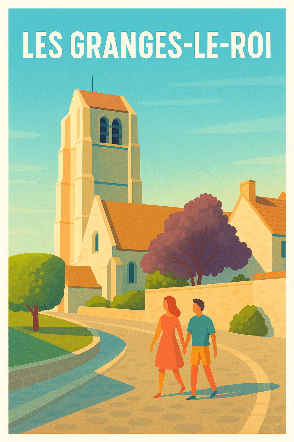 Affiche de Les Granges-le-Roi - Charme bucolique d'un village authentique