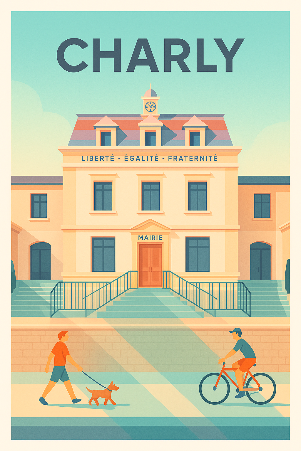 Affiche de Charly - Charme et tranquillité au cœur de la mairie