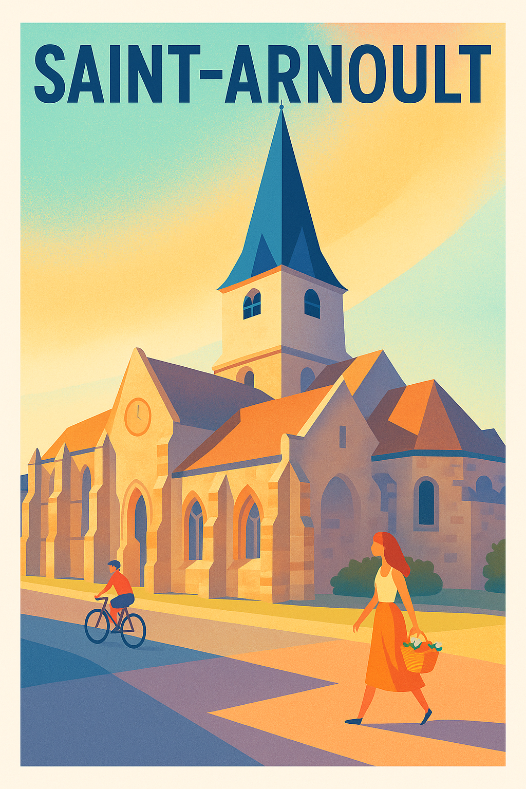 Affiche de Saint-Arnoult - Charme et sérénité au coeur du village