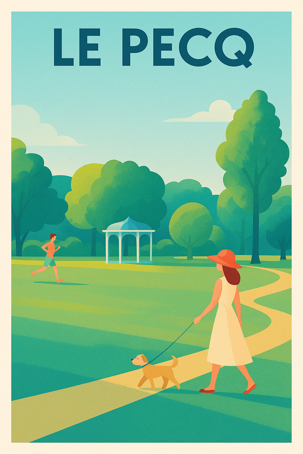 Affiche de Le Pecq - Balade en douceur au parc