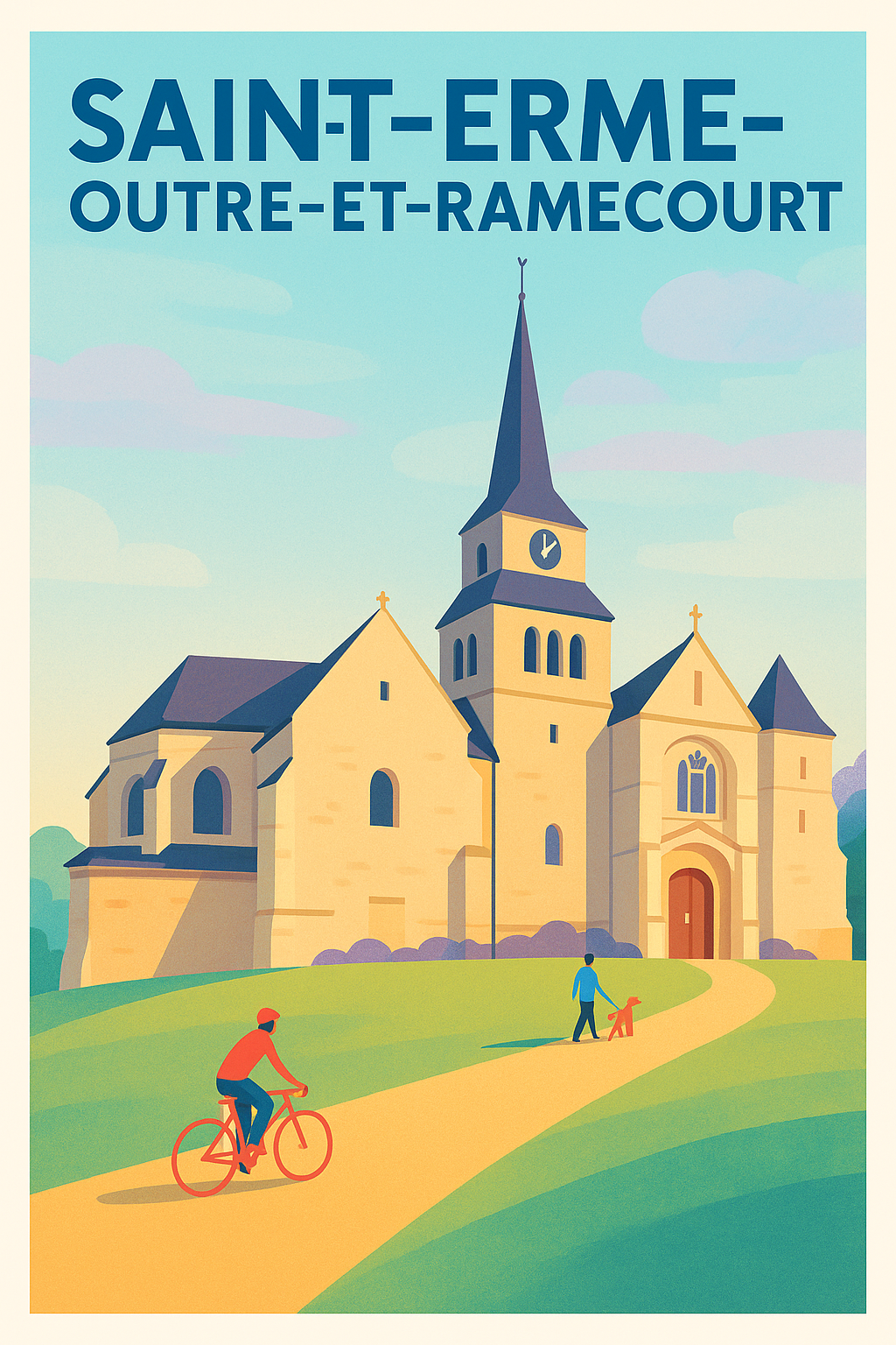 Affiche de Saint-Erme-Outre-et-Ramecourt - Charme et sérénité à l'église historique