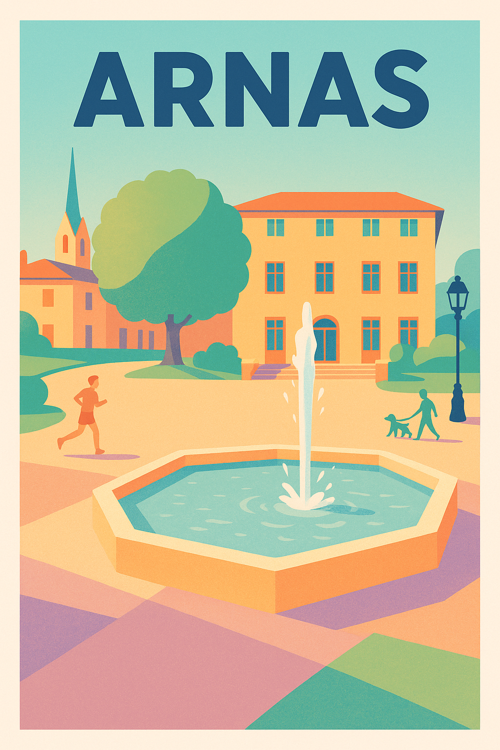 Affiche de Arnas - Charme et sérénité au cœur de la ville