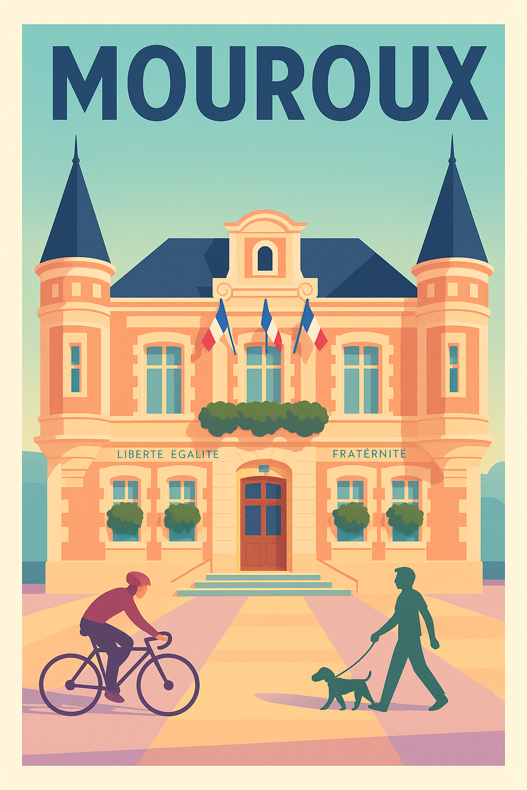 Affiche de Mouroux - Charme et sérénité au cœur de la ville