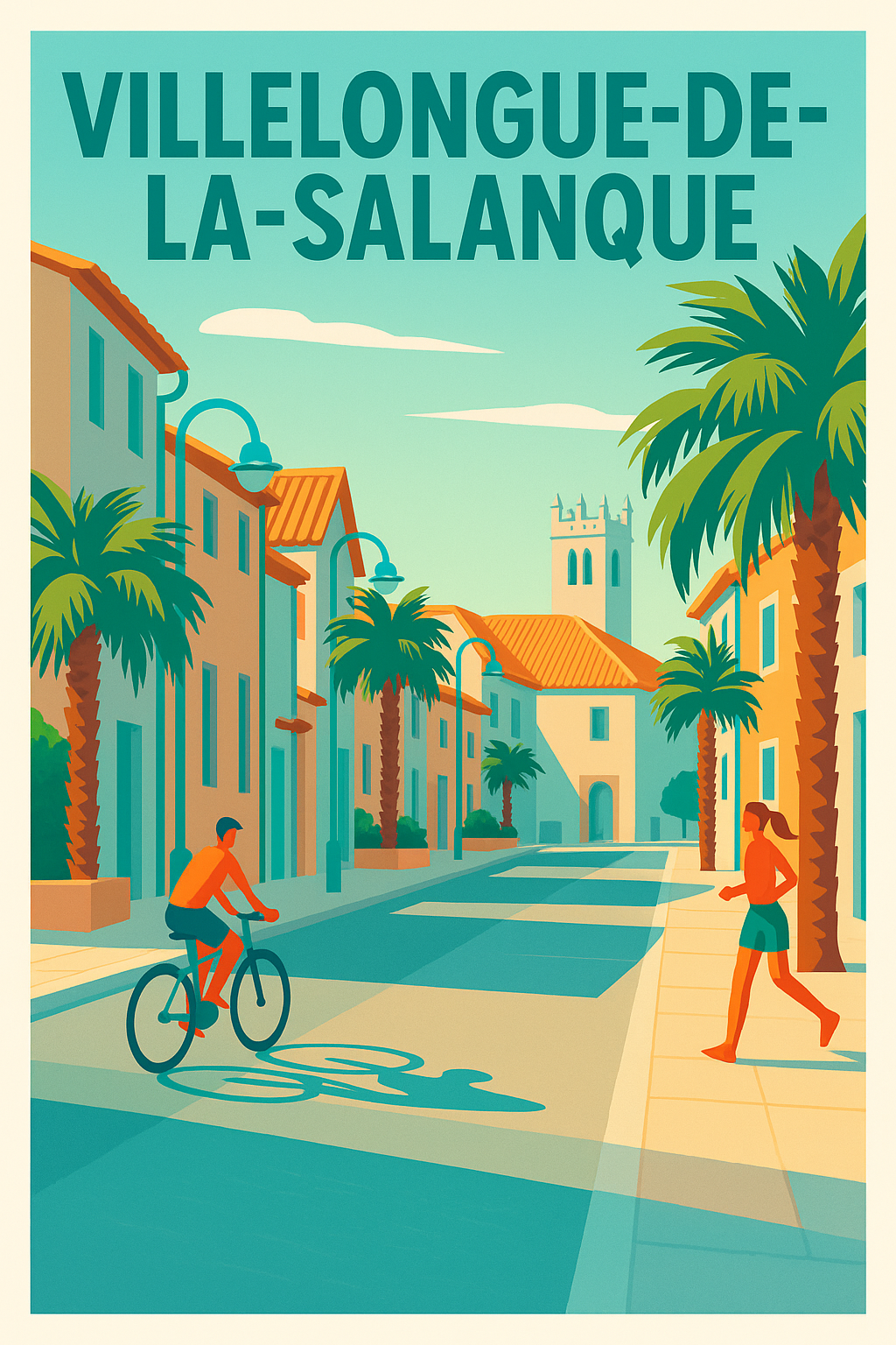 Affiche de Villelongue-de-la-Salanque - Charme méditerranéen et douceur de vivre