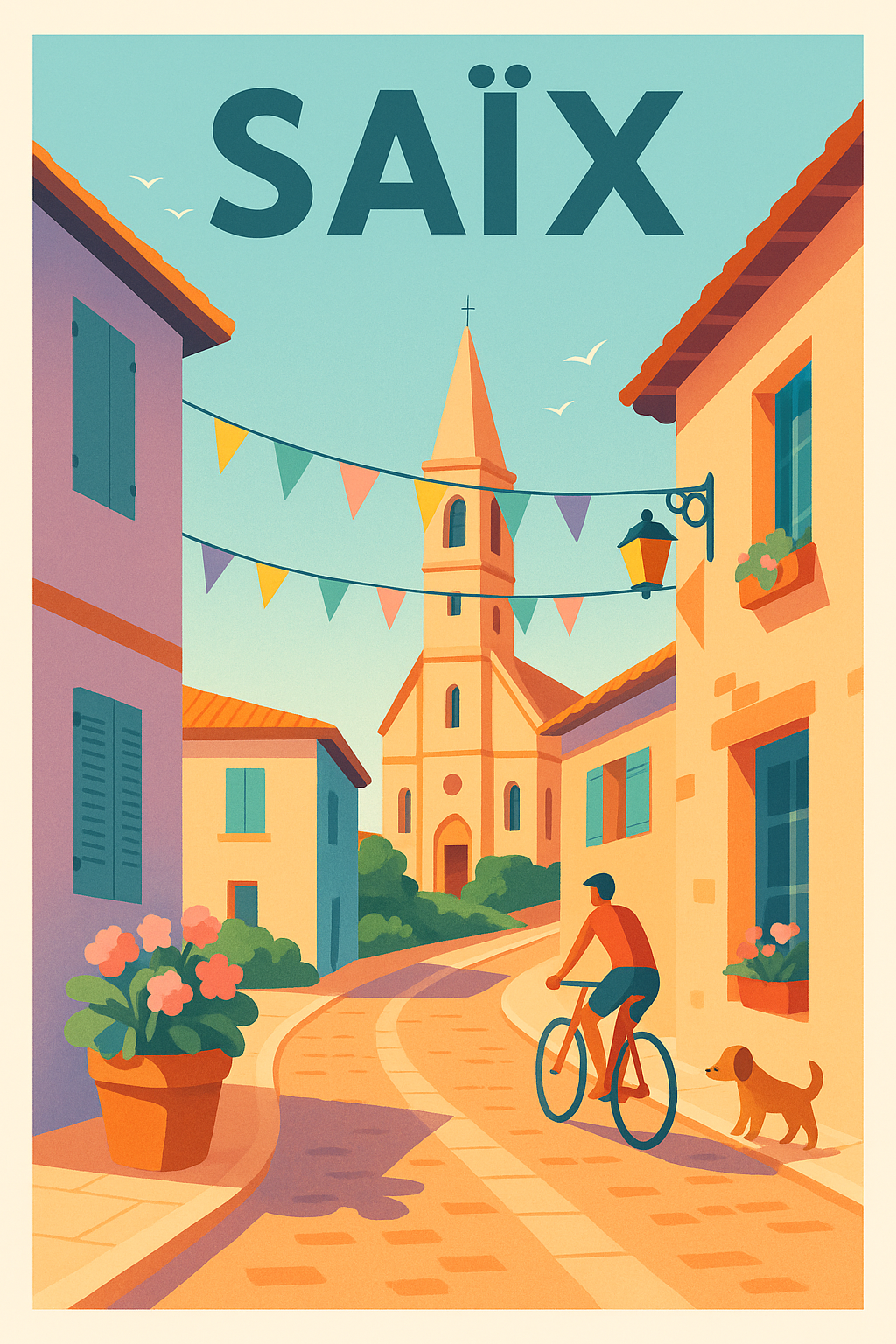 Affiche de Saïx - L'escapade paisible au cœur du village