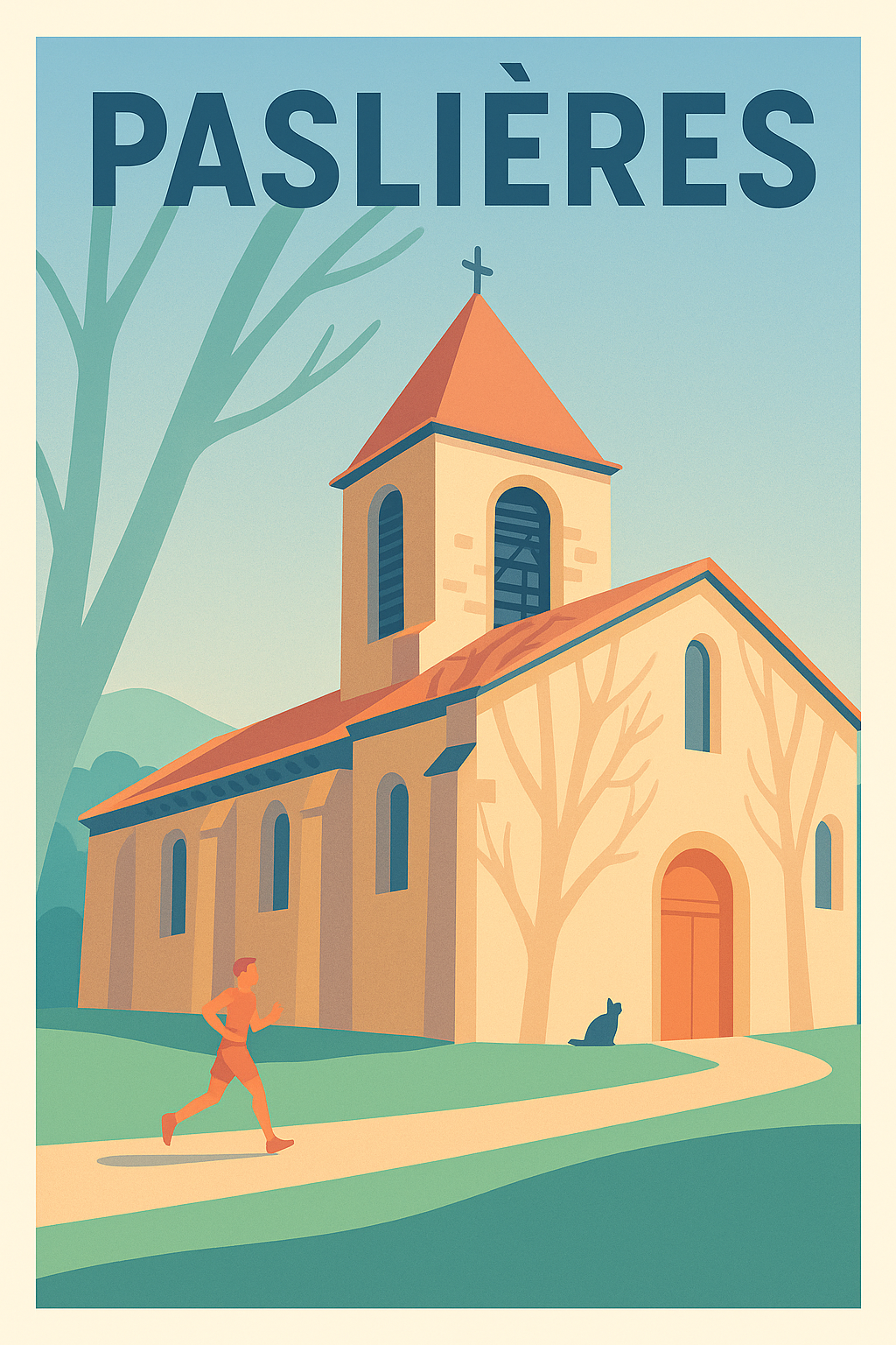 Affiche de Paslières - Tranquillité et charme au cœur du village