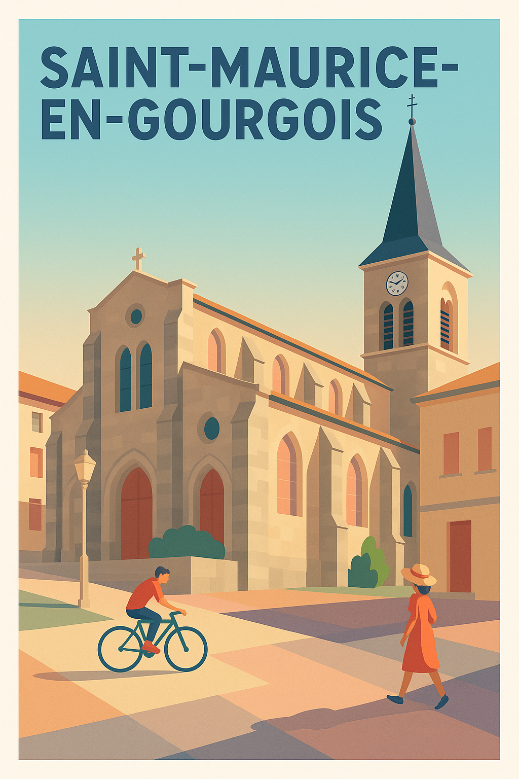Affiche de Saint-Maurice-en-Gourgois - Charme et sérénité au cœur du village