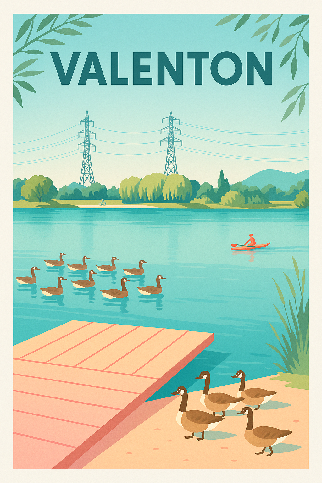Affiche de Valenton - Une escapade nature au bord de l'eau