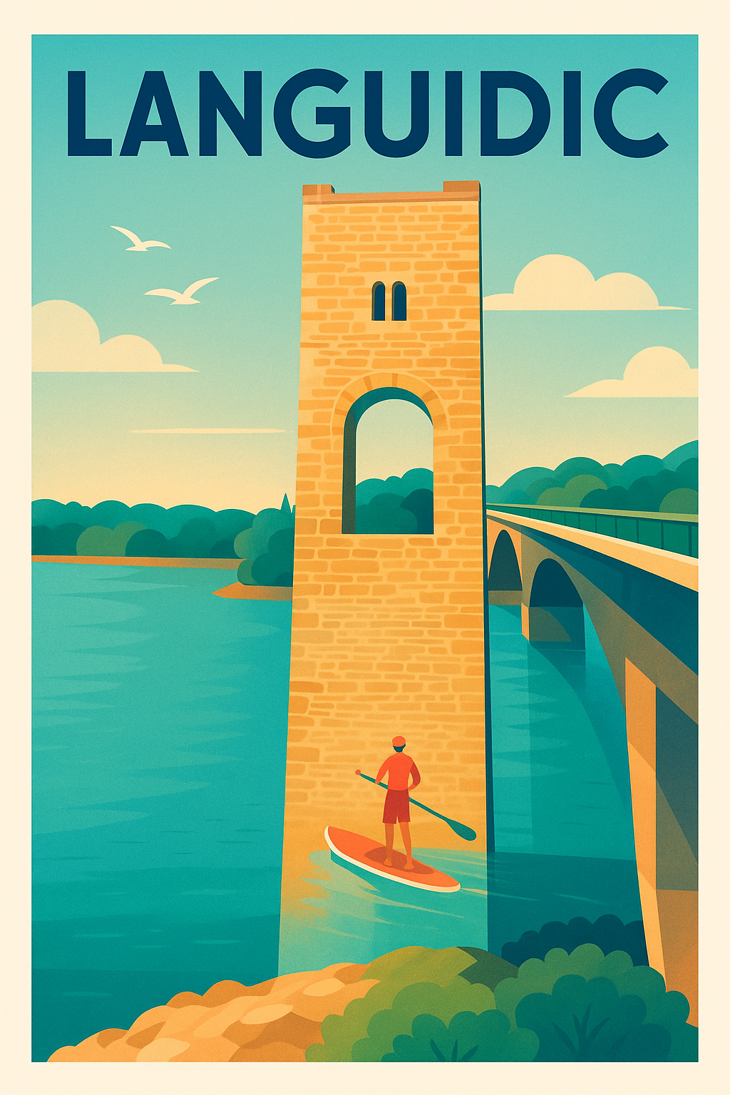 Affiche de Languidic - Escapade nature et sports nautiques