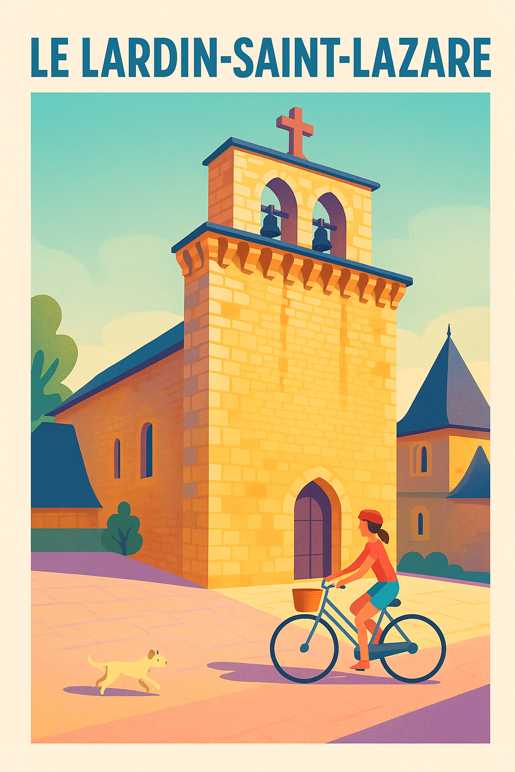 Affiche de Le Lardin-Saint-Lazare - Charme et sérénité au cœur du Périgord