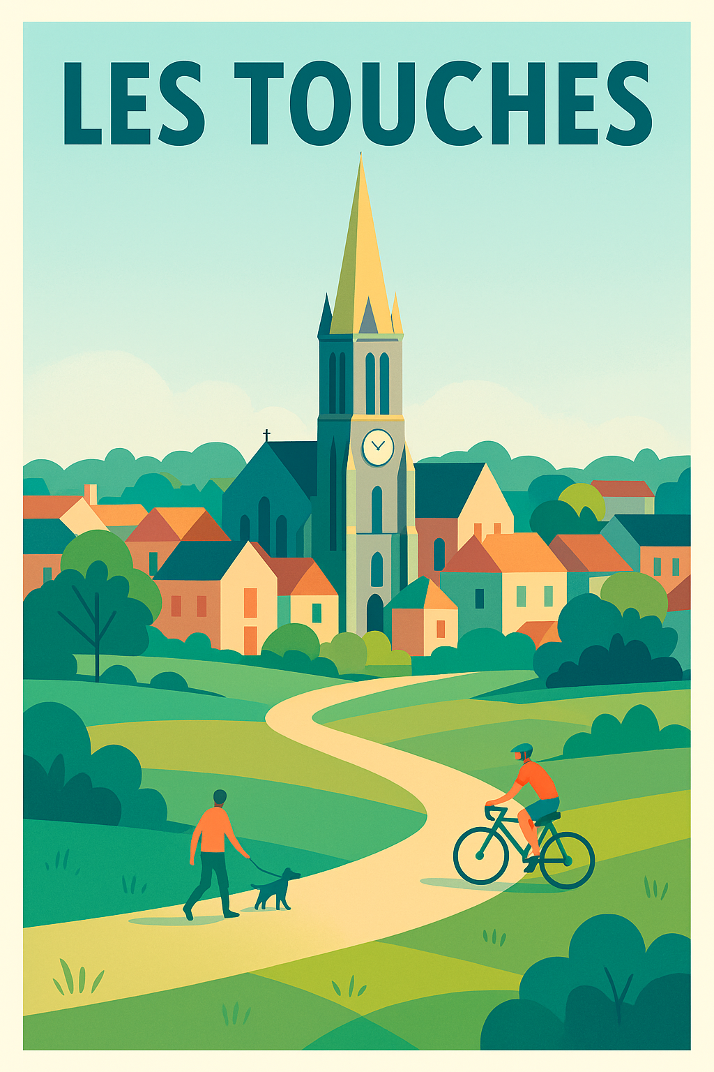 Affiche de Les Touches - Charme bucolique au cœur du village