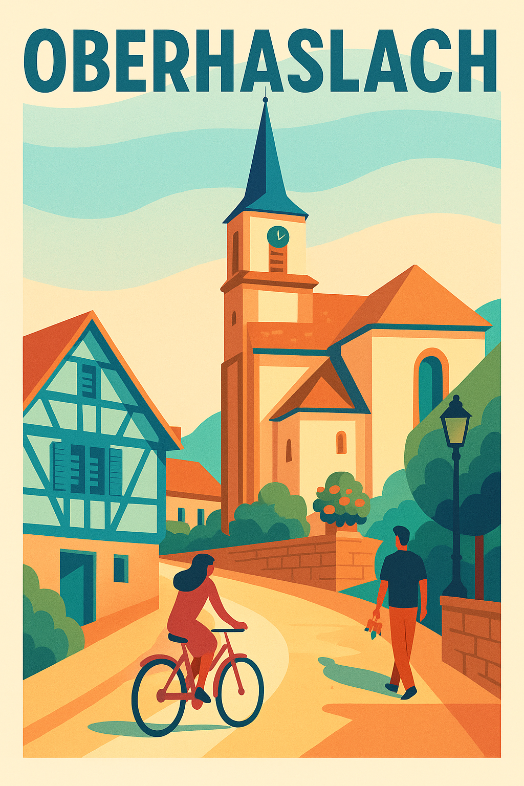 Affiche de Oberhaslach - Charme pittoresque au cœur de l'Alsace