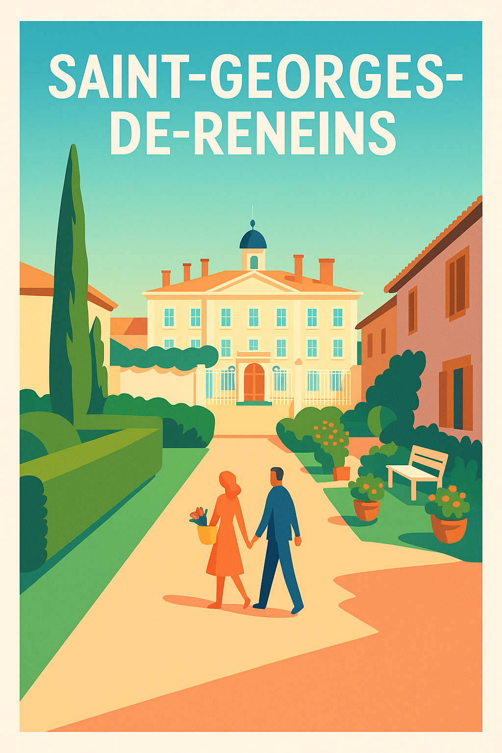 Affiche de Saint-Georges-de-Reneins - Charme et douceur de vivre à deux pas
