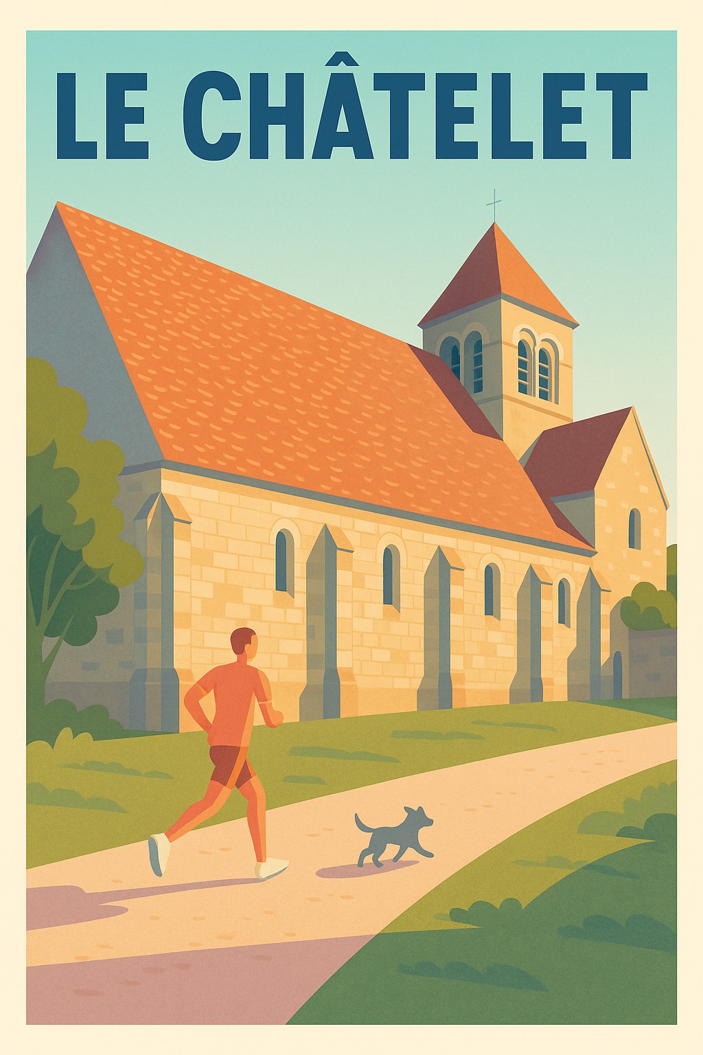Affiche de Le Châtelet - Charme bucolique et sérénité