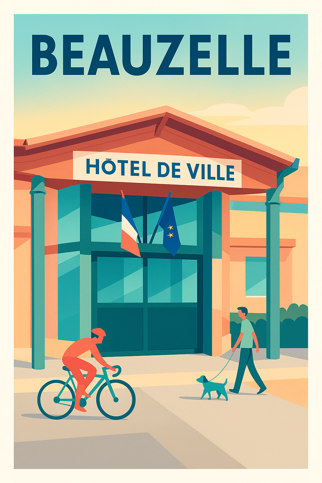 Affiche de Beauzelle - L’âme conviviale de la mairie locale