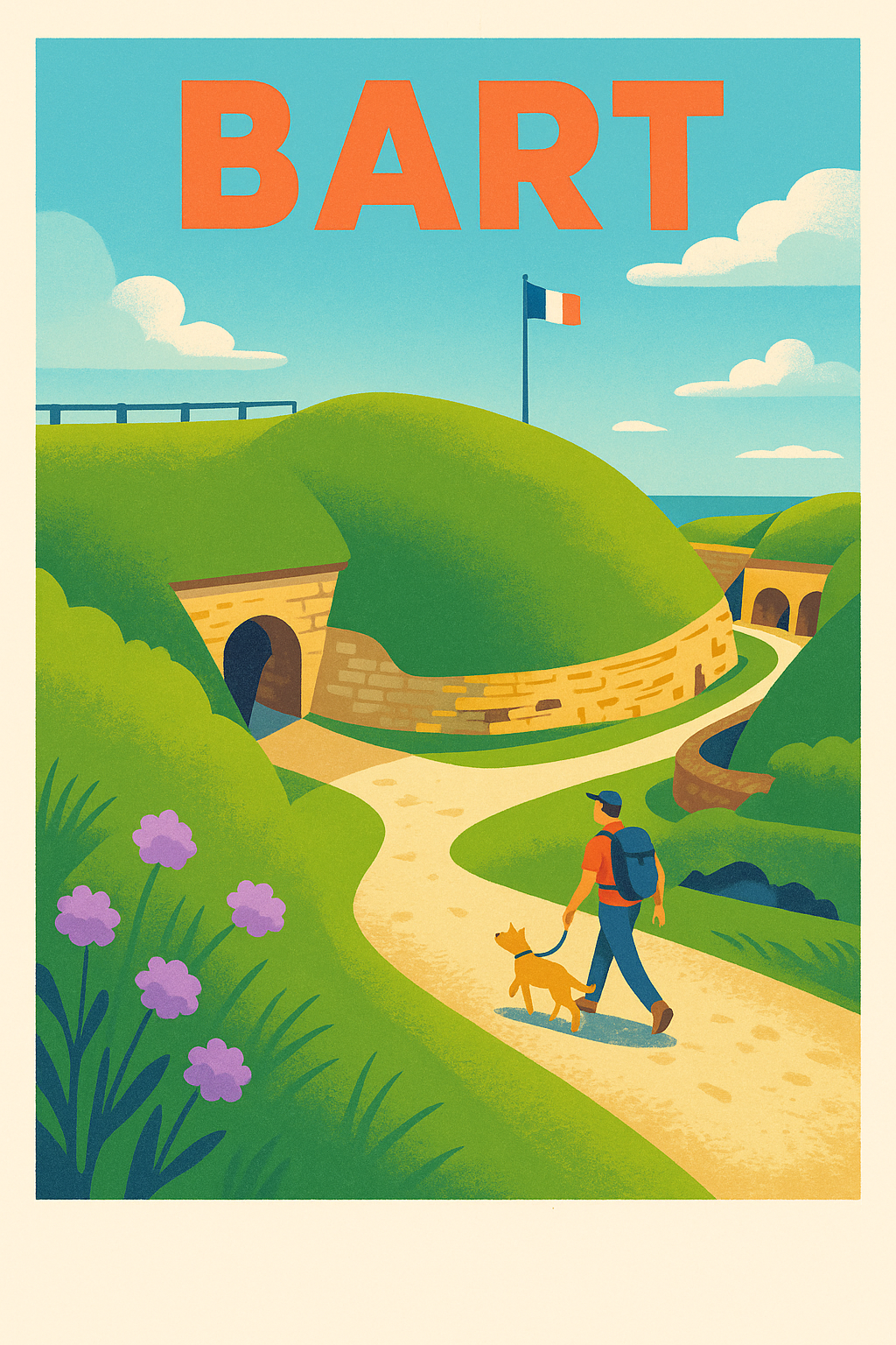 Affiche de Bart - Promenade paisible au cœur du bocage