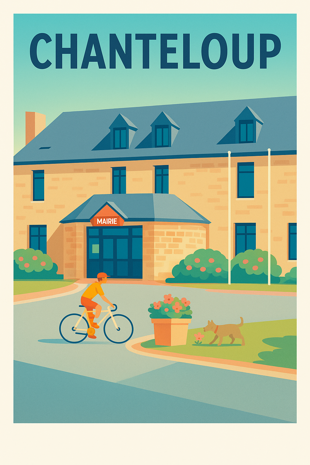 Affiche de Chanteloup - Douceur et sérénité au cœur du village