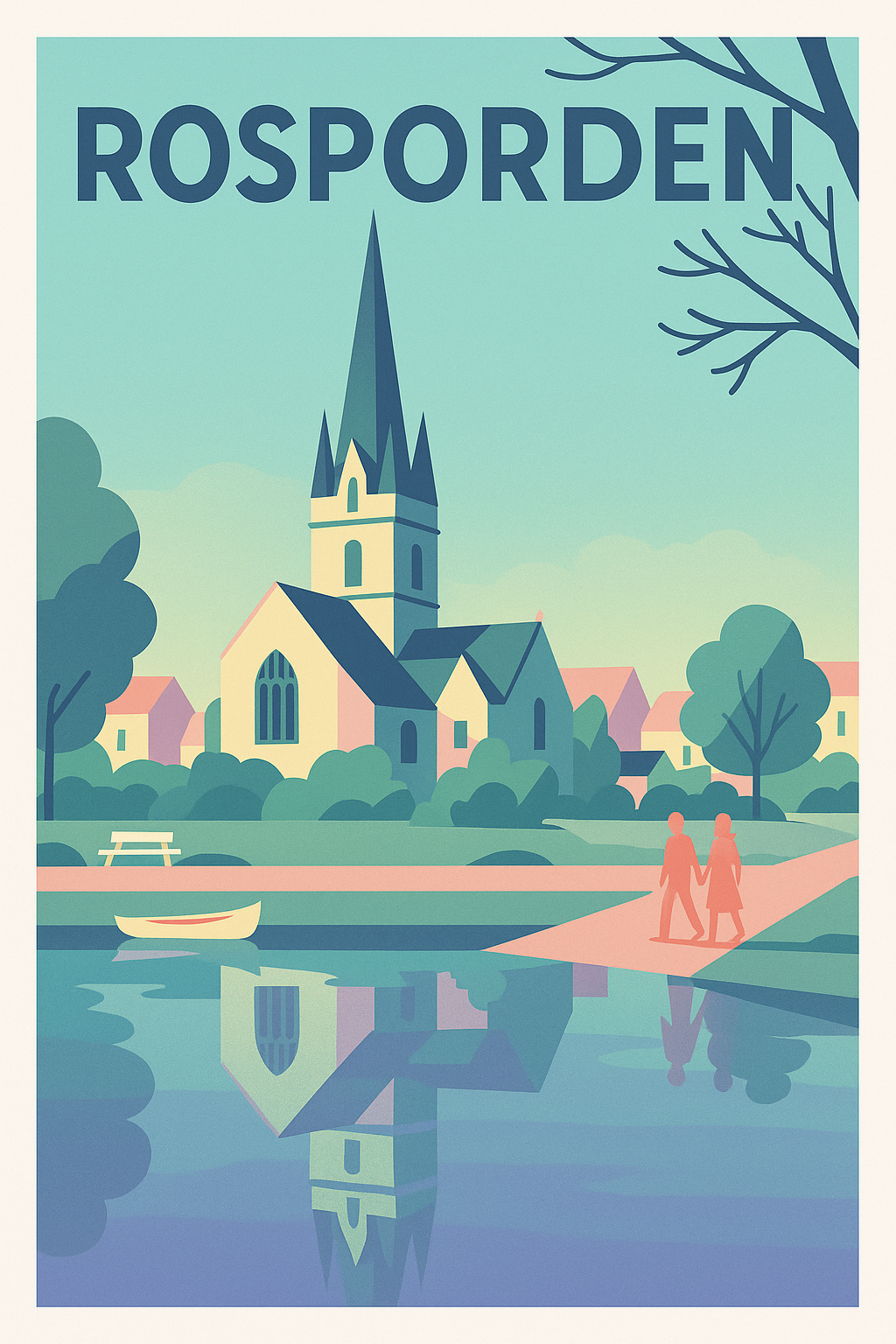 Affiche de Rosporden - Charme et sérénité au fil de l'eau