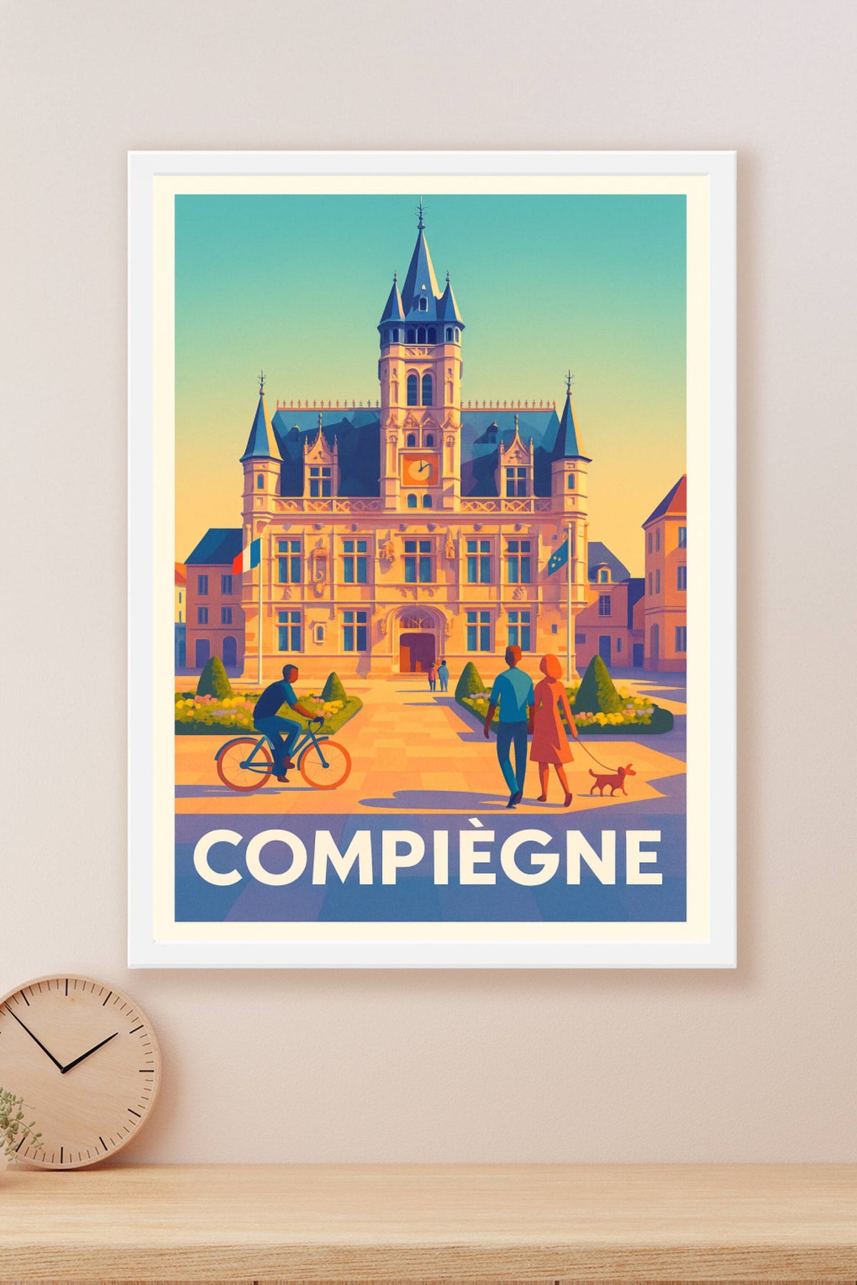 Affiche Bretteville-sur-Laize — Balade enchantée en forêt · poster d'art de Bretteville-sur-Laize