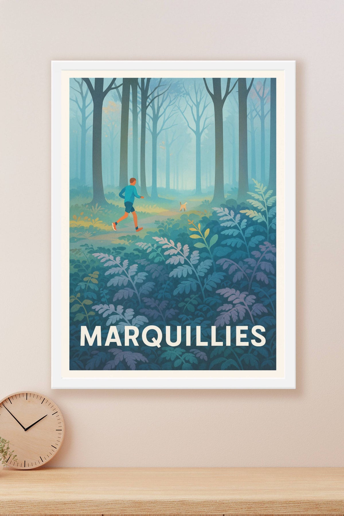 Affiche Marquillies — Évasion nature et sérénité · poster d'art de Marquillies