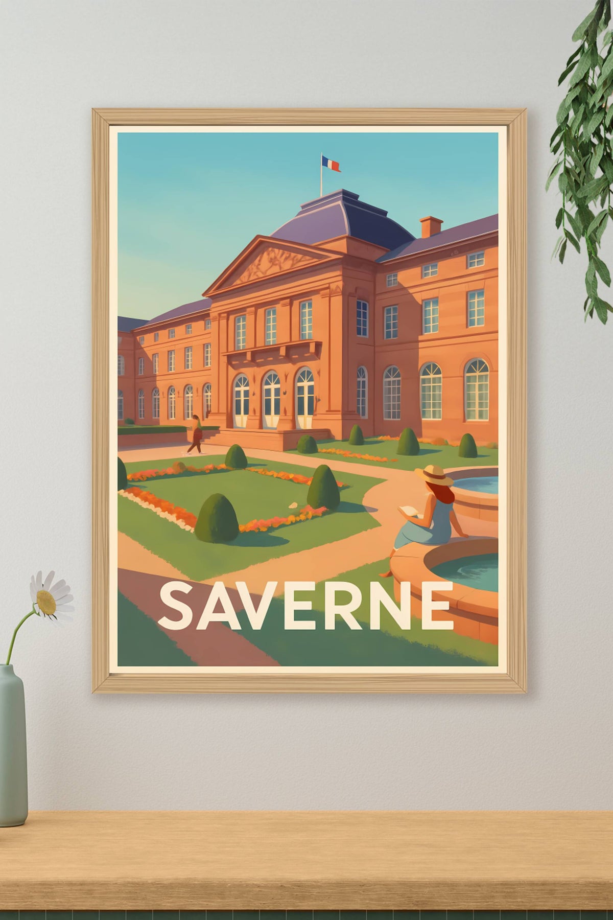 Affiche Saverne — Élégance historique et douceur de vivre · poster d'art de Saverne
