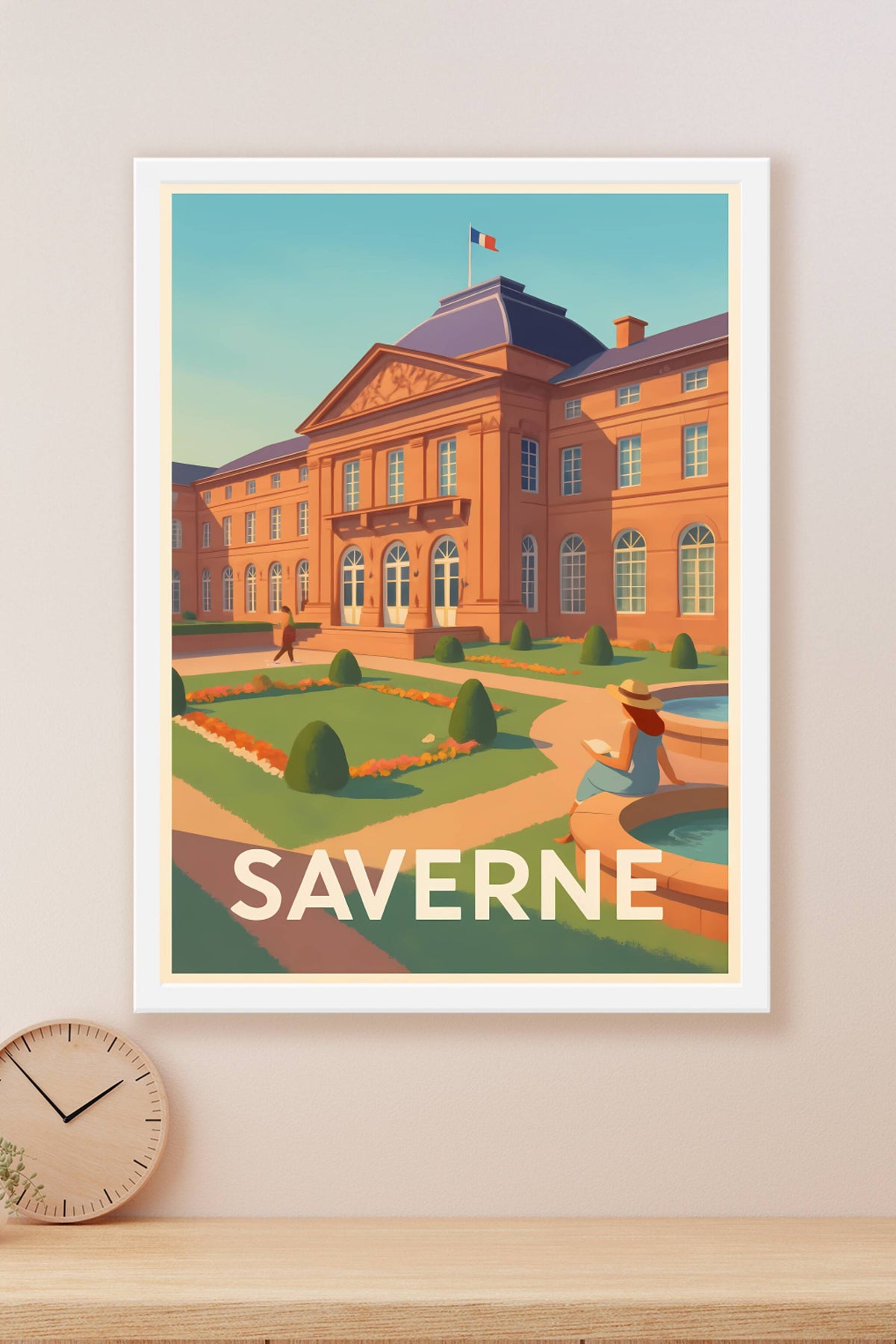 Affiche Saverne — Élégance historique et douceur de vivre · poster d'art de Saverne