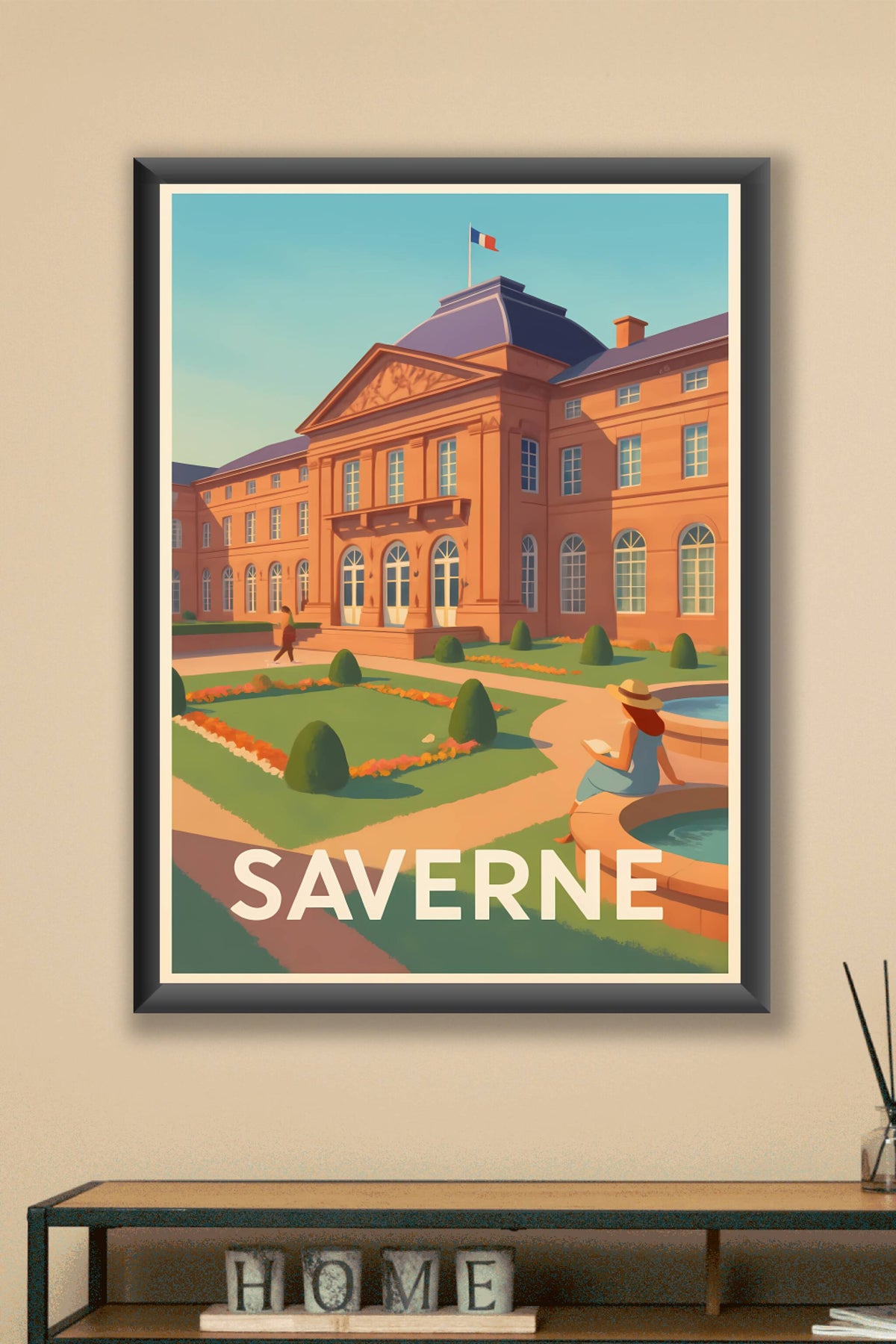 Affiche Saverne — Élégance historique et douceur de vivre · poster d'art de Saverne