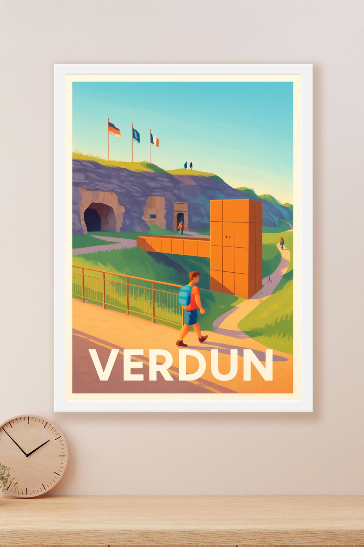 Affiche Verdun — Immersion historique au cœur des mémoires · poster d'art de Verdun