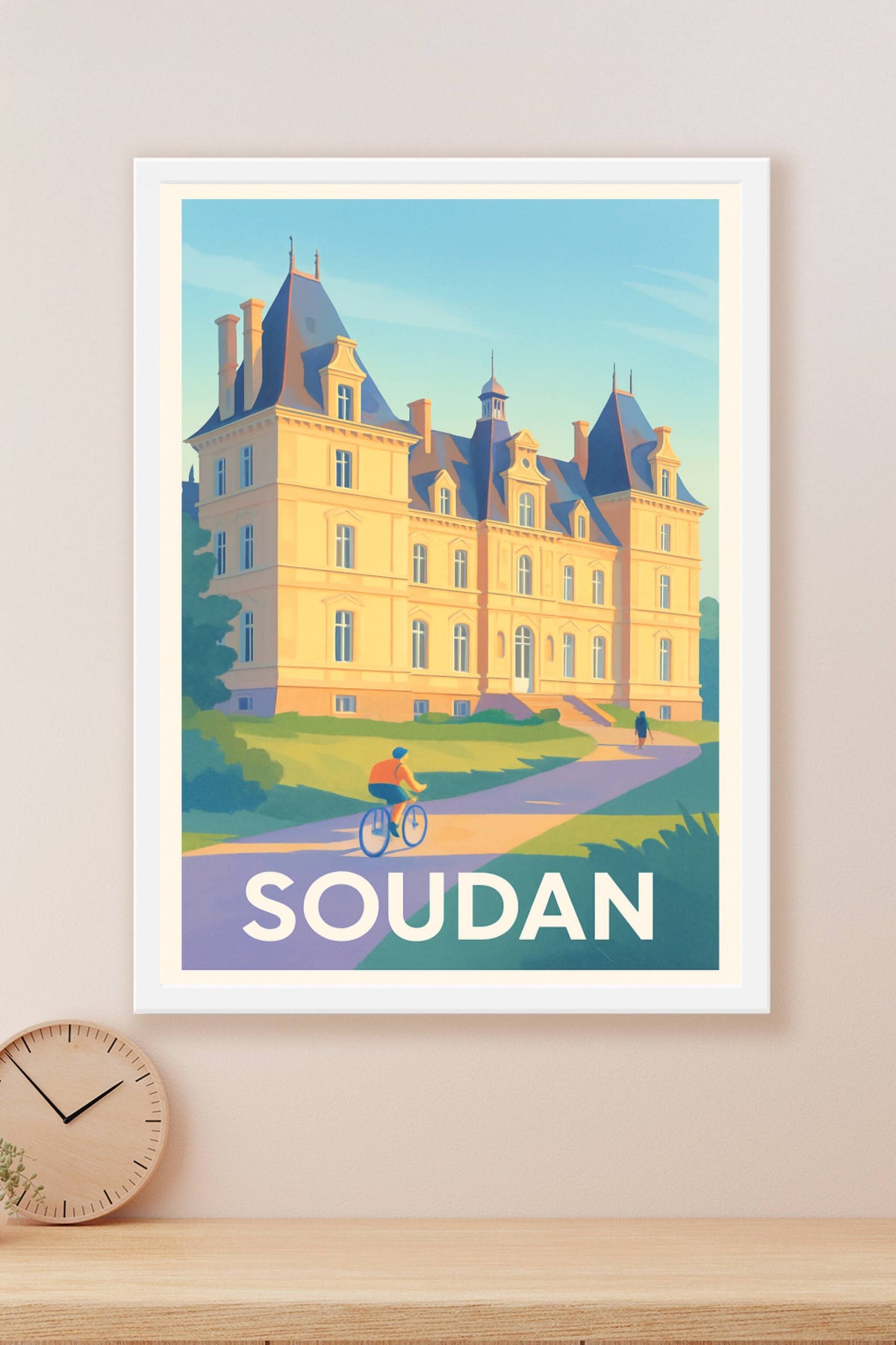 Affiche Soudan — Élégance et sérénité en pleine nature · poster d'art de Soudan