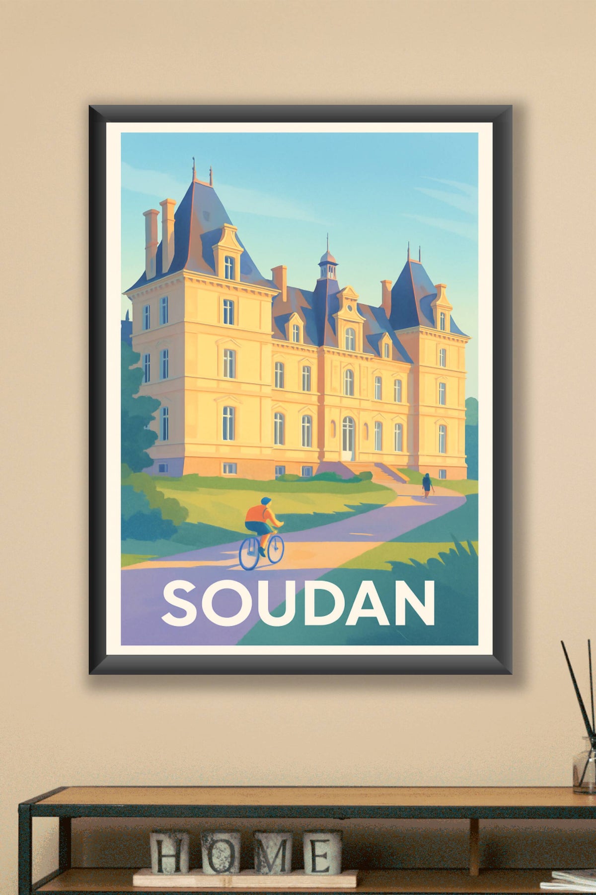 Affiche Soudan — Élégance et sérénité en pleine nature · poster d'art de Soudan