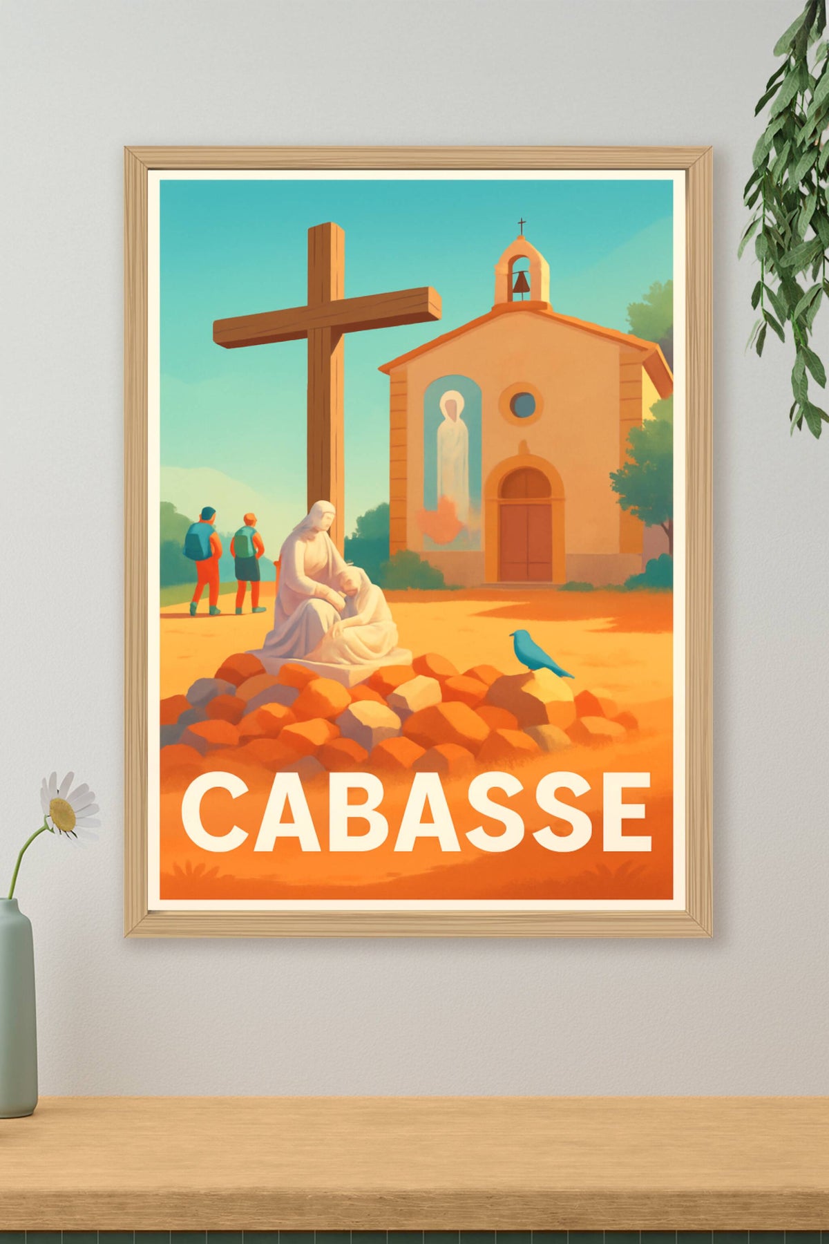 Affiche Cabasse — Tranquillité et héritage provençal · poster d'art de Cabasse