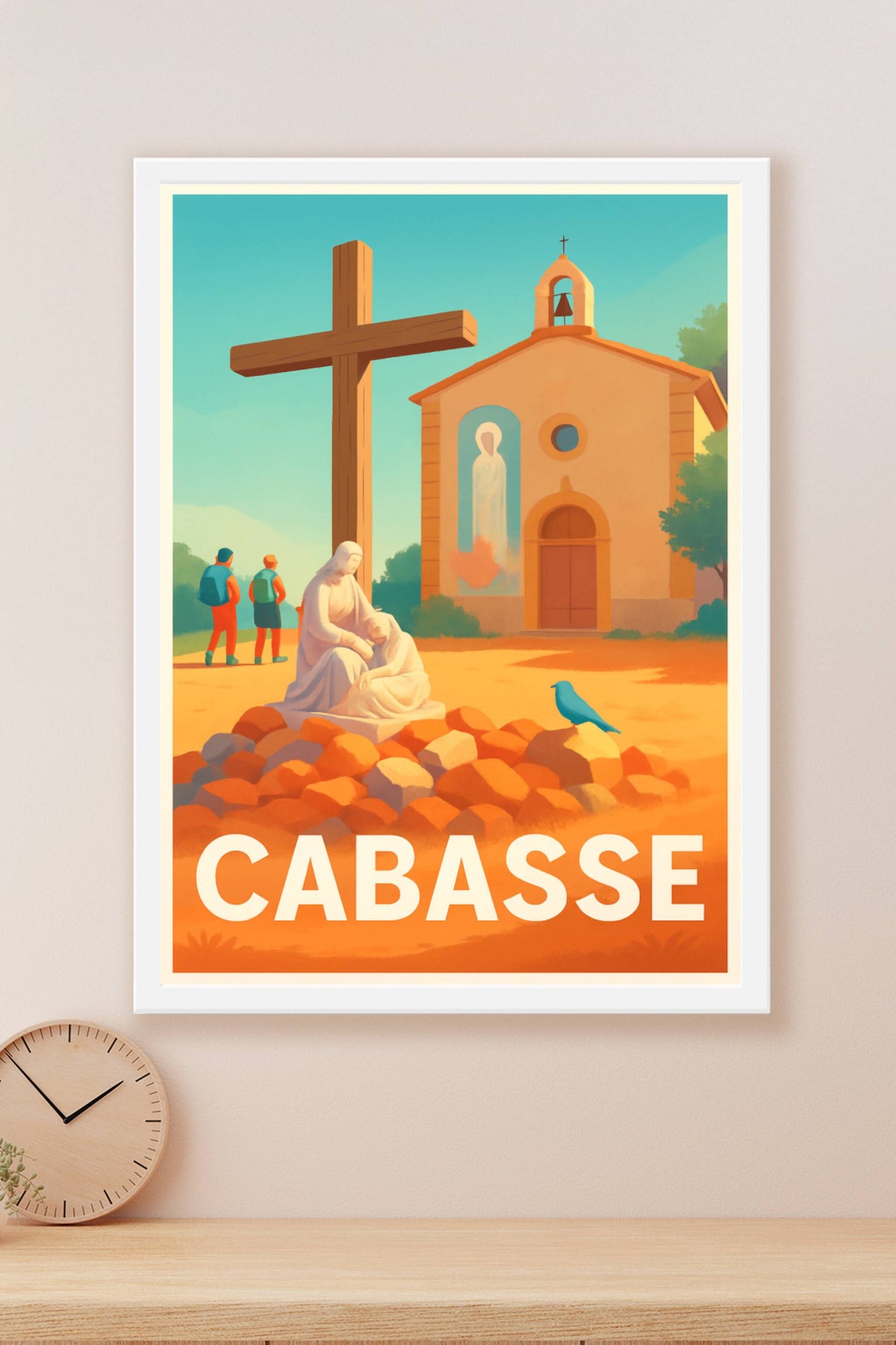 Affiche Cabasse — Tranquillité et héritage provençal · poster d'art de Cabasse
