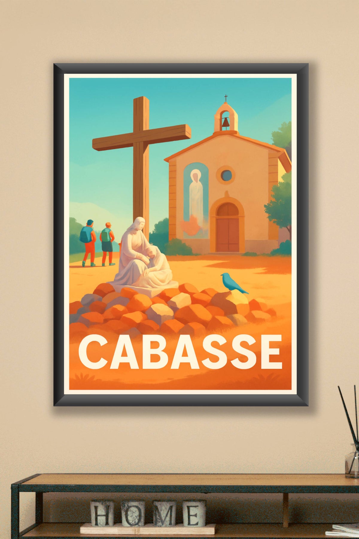Affiche Cabasse — Tranquillité et héritage provençal · poster d'art de Cabasse