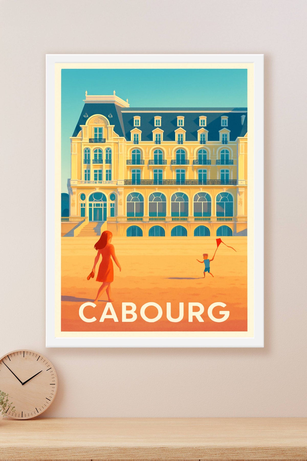 Affiche Cabourg — L'élégance balnéaire normande · poster d'art de Cabourg