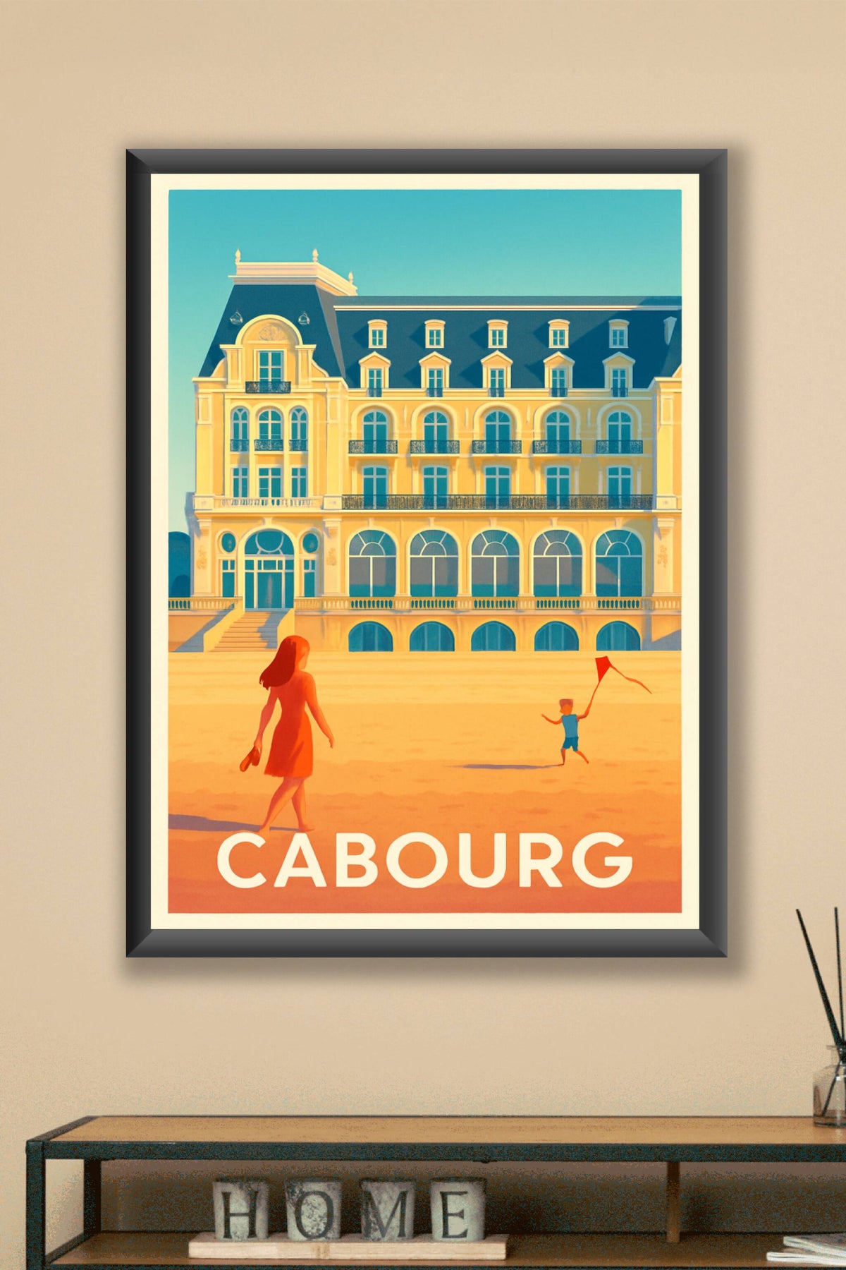 Affiche Cabourg — L'élégance balnéaire normande · poster d'art de Cabourg