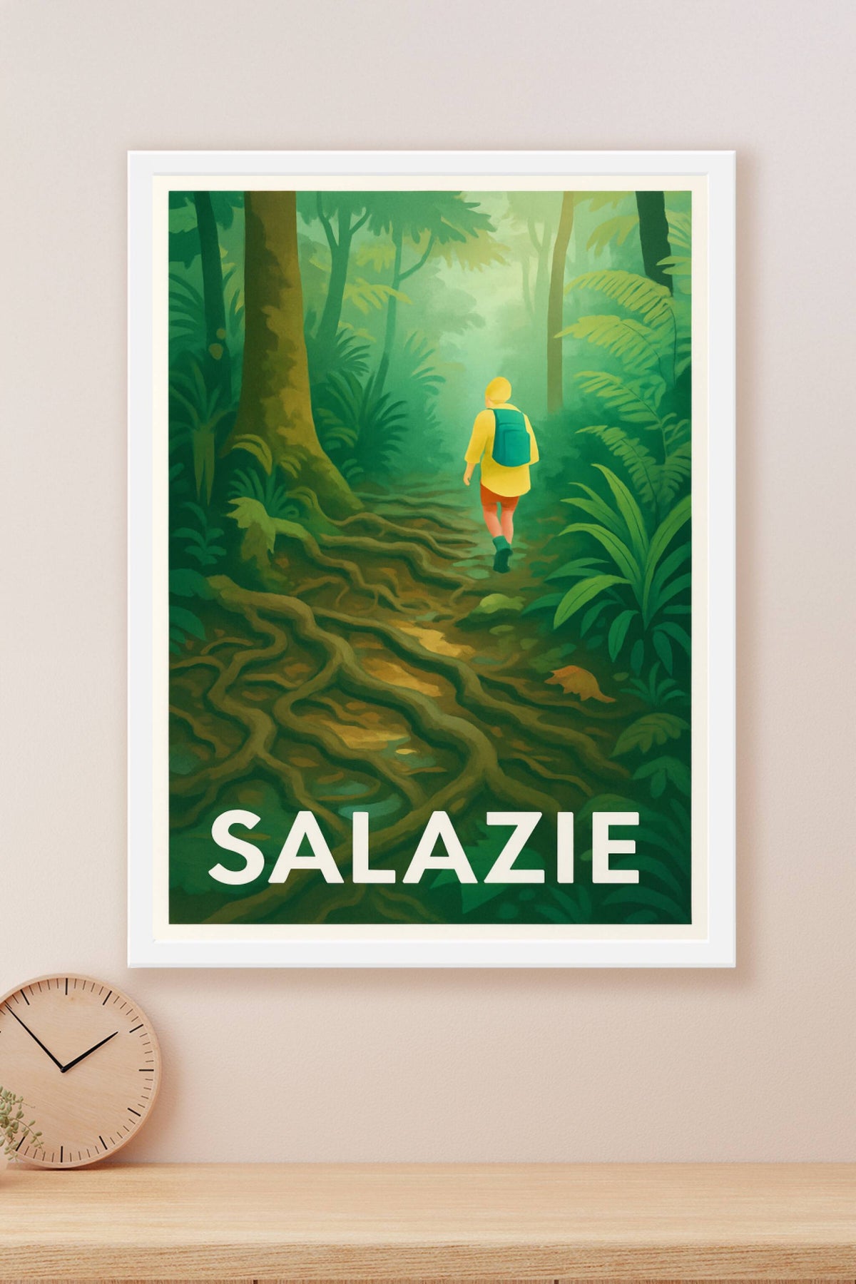 Affiche Salazie — L'appel de la nature luxuriante · poster d'art de Salazie