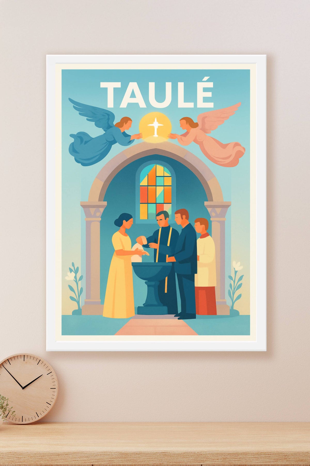 Affiche Taulé — Harmonie et Sérénité Sacrée · poster d'art de Taulé