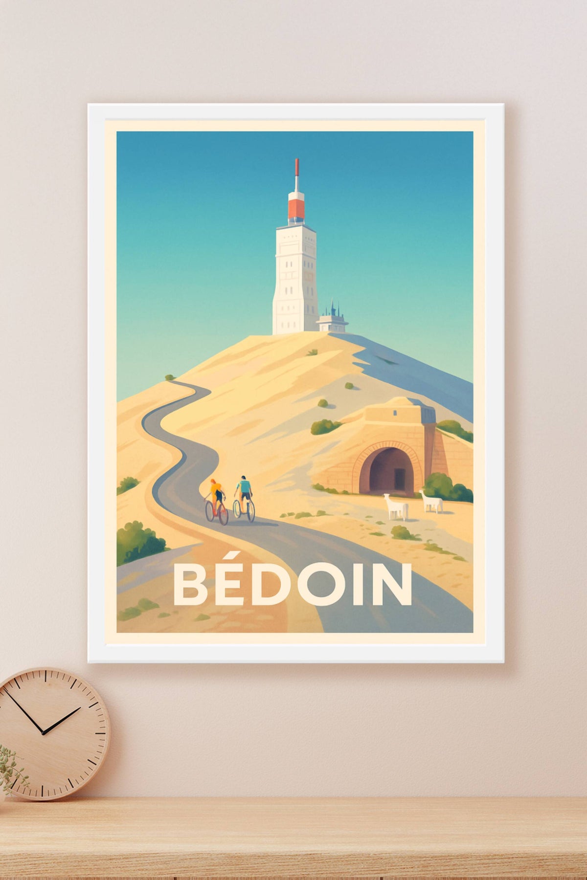 Affiche Bédoin — Escapade en montagne et nature · poster d'art de Bédoin