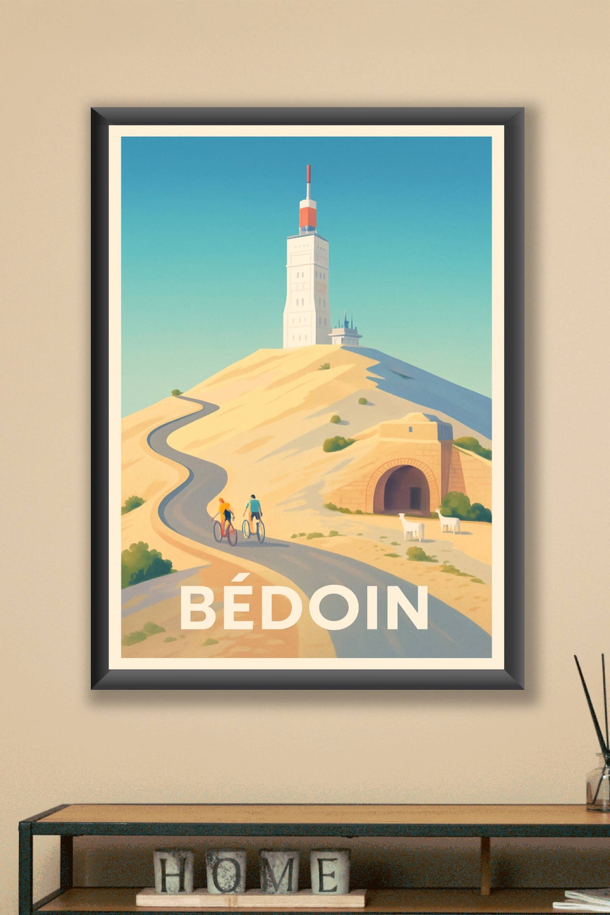 Affiche Bédoin — Escapade en montagne et nature · poster d'art de Bédoin